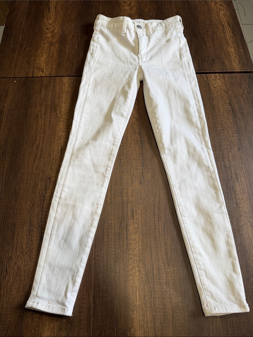 American Eagle Hi-Rise Jegging Blanco Mujer Talla 2 Regular Stretch